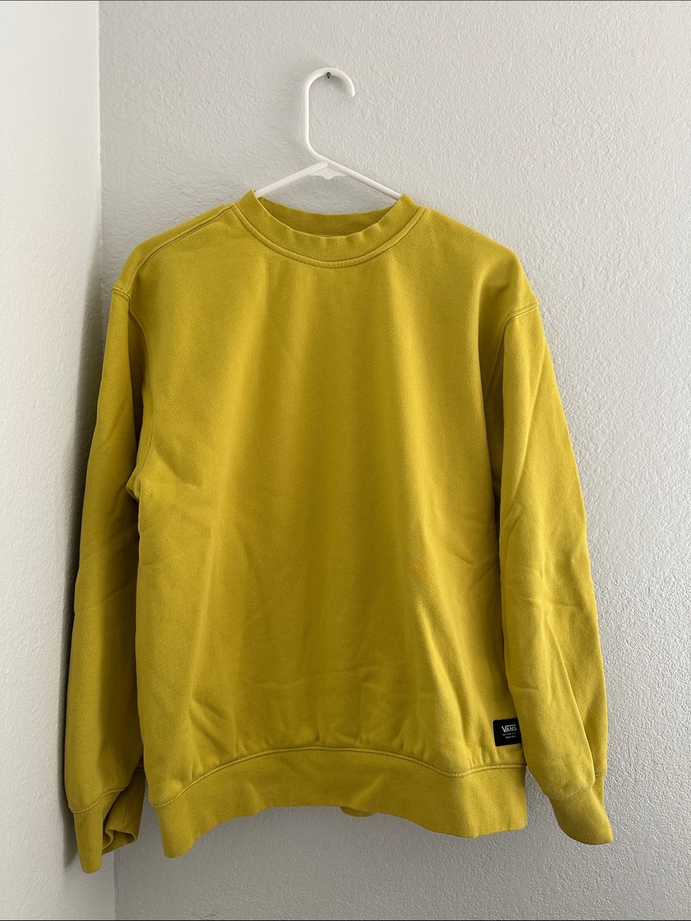 Vans Men's Crewneck Sweatshirt - Mustard